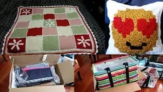 Afghan, Pillow and Thirty-One Gifts Oh My!