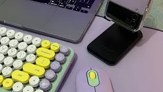 Logitech Popkeys wireless keyboard unboxing