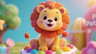 Pat a Cake Baby Lion 🦁 | Fun & Cute Kids&rsquo; Song for Toddlers!