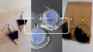 Trending resin earrings idea|| beautiful resin jhumka, earrings||#resinearrings #resinjhumka 