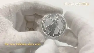 2022 1oz Tokelau Hibernia 9999 Fine Silver Coin BU
