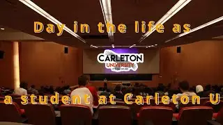 Day in the life at Carleton University | 7am routine | Study/Gym | CanonM50