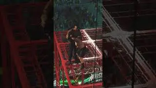 SHOCKING AA IN TOP OF  HELL IN A CELL  #wwe #wwegameplay #wweevent #wwe2k22 #wrestlemania #wwe2k