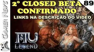 🔴 MU LEGEND ★ SAIU A DATA DO 2&ordm; CLOSED BETA ★ VAMOS JOGAR MU LEGEND !