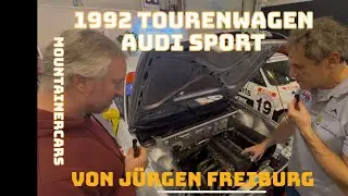 Ein Audi 80 Tourenwagen von Jurgen Freiburg auf der EssenMotorShow Audi @ it&rsquo;s Best Audisport