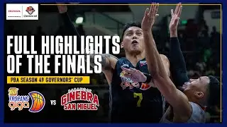 TNT v BRGY. GINEBRA | FULL FINALS HIGHLIGHTS | PBA SEASON 49 GOVERNORS' CUP