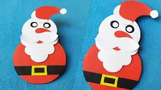 🎅Santa Claus Making at Home | Paper Santa Claus 🎅| How to make Santa Claus 🎅| Christmas Decoration