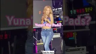Itzy Yuna's Obsession With Hip Pads Goes Viral #itzy #yuna #midzy #chaeryeong #runjin#kpop #shorts