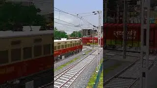 wap-4 Loco at diamond crossing Nagpur | INDIAN TRAIN SIMULATOR PC GAMEPLAY |||| FHD