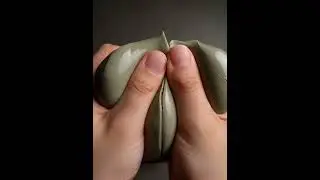 Clay Cracks Under Fingers #asmr #clay #shorts #handasmr #macroasmr #cracking #satisfying #relaxing