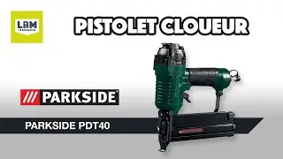 [Parkside] Agrafeuse, cloueuse à air comprimé Parkside PDT40 E4