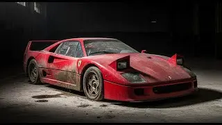 Silent ASMR Ferrari F40 1989 Restoration