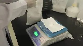 Talcum powder oil absorption value detection process