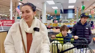 Шопинг из Любимого Магазина | Сладкая Посиделка 🍩🍪 | Семейный Влог Эгине