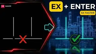 How to EXTEND Lines in AutoCAD | Extend Command for Beginners #14