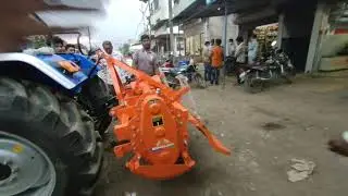 सोनालिका 6 feet rotavator