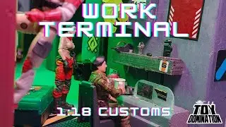 Custom Action Figure Diorama, GI Joe and Star Wars