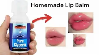 Homemade Lip Plumping Hack ✨ Pink Gloss Lips In 1 Minute | Vaseline Lip Plumper DIY