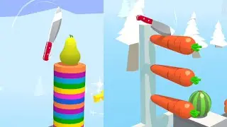 Slice it All Game! Super Satisfying and Relaxing Cutting Gameplay ASMR Slicing Video #asmr #video 