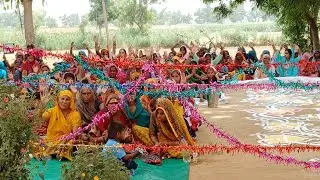 सरिता जी की आवाज में आल्हा तर्ज में  बहुत सुन्दर गायकी (गांव कुढार में)