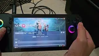ROG Ally X eGPU Razer Core X with RTX 3070
