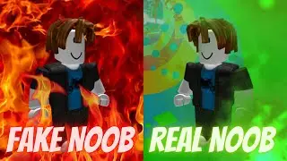 VINNX DESTROYS NOOBS AS FAKE NOOB | Tower of HELL
