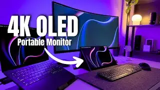 Комплектация MacBook Pro для рабочего стола с портативным 4K OLED-монитором | Обзор UPERFECT UColor-O