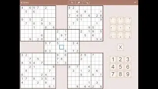 MultiSudoku for iPhone, iPad and Android