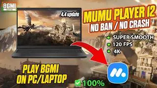 HOW TO PLAY BGMI IN PC/LAPTOP | SHORT GUIDE | NO BAN | SUPER SMOOTH +240FPS | BGMI 4.4 Update