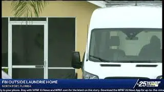 North Port Police and FBI at Laundrie House