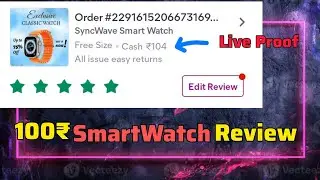 😧T800 Ultra 100₹ Smartwatch Review || Live proof 🔴|| T800 Smartwatch Review ||@ManojSaruu 