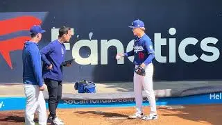 Yamamoto Bullpen Opening Day March 28, 2024