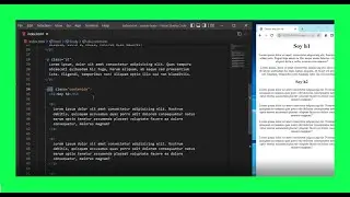 How to center text in HTML with CSS using Visual Studio Code 🔋