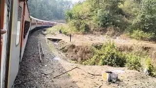 Itarsi To Nagpur Beautiful Route 12540 Yesvantpur SF Express 