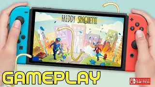 [FIRST 10 Minutes] Freddy Spaghetti Switch Gameplay | Freddy Spaghetti Nintendo Switch Gameplay