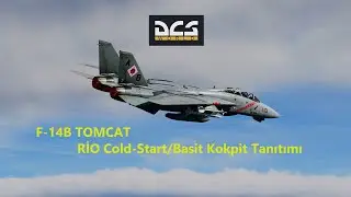 F-14B Tomcat RİO Cold-Start/Basit Kokpit Tanıtımı