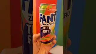 Nowa Fanta Tutti Frutti Zero Cukru Edycja Limitowana #fanta