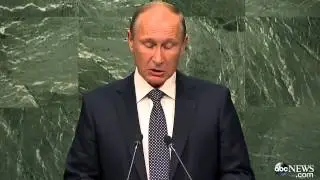 Putin Touts Support for Assad Regime in Address to UN General Assembly