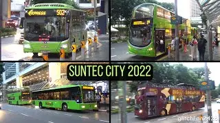 Buses at Suntec City Convention Centre, Singapore 2022