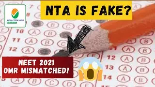 Delayed in neet 2021 result || Neet 2021 OMR sheet mismatched 😱 #neet #nta