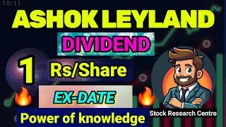 ASHOK LEYLAND share dividend 2025 - ex dividend date - ASHOK LEYLAND dividend payment date -