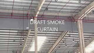 Kent Static Draft Curtain  KIZAD Ware House, UAE