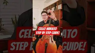 HOW TO DO CELLO VIBRATO! 3 EASY STEPS! 🎻