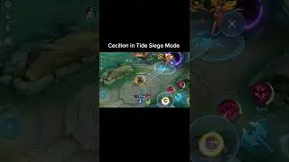 Сесилион в режиме Tide Siege 👀 #shorts #mlbb