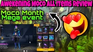 Awekening Moco Event all items review | New Moco month event | Moco Awekening | Garenafreefire