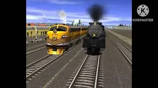 The Full Bucketniers: Episode 3: Rail Wars Part 3 (Trainz Driver 2 clip remake) 