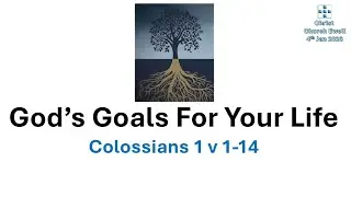 Book of Colossians - Part 1: 