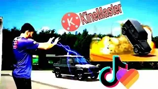 #KineMasterTech360 । Tiktok Likee Tutorial KineMaster New Effect  Thor Lighting Effect in KineMaster