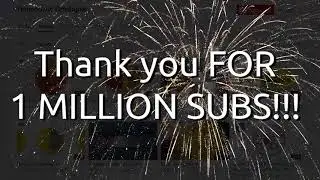 1 Million Special - Rising Sub Count Timelapse