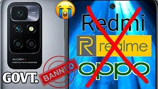 GOVT. BAN Redmi, Oppo, Vivo, Realme phones || Chinese Phones Ban In India.